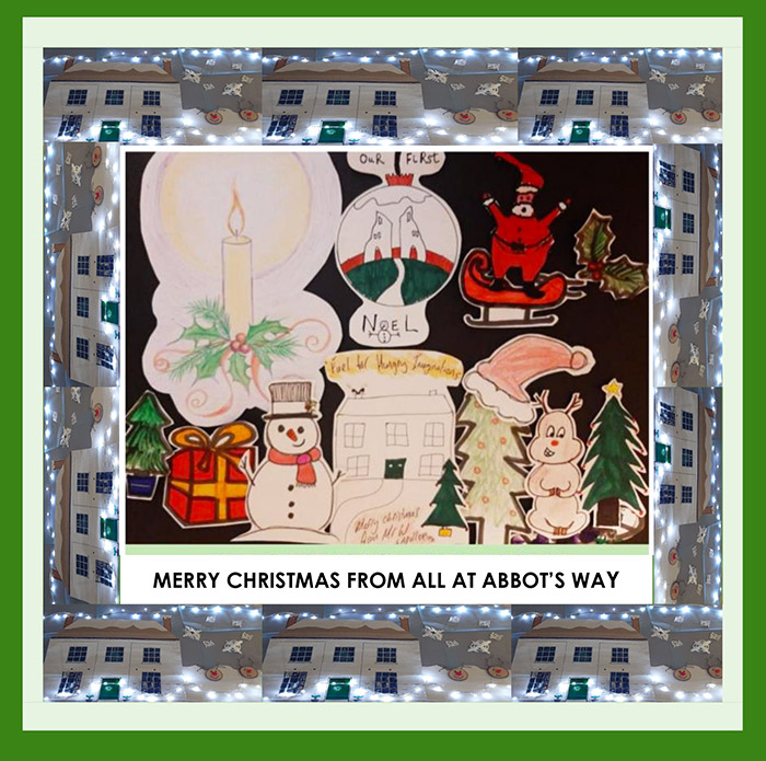 Abbot's Way Christmas Card Dec 2020