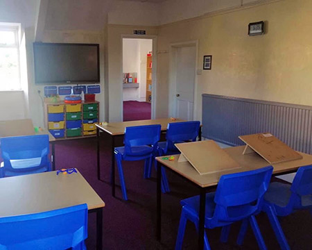 Classroom and Abbot's Way School